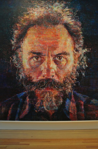 Lucas, by Chuck Close