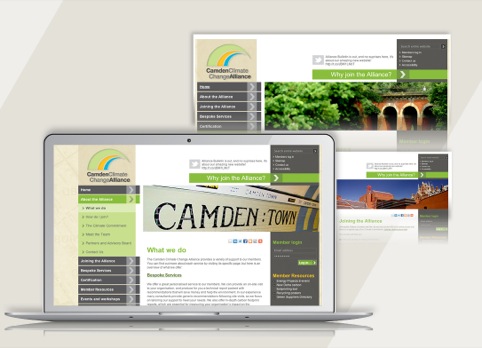 Camden Climate Change website