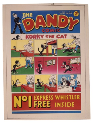 The first edition of The Dandy, published in 1937