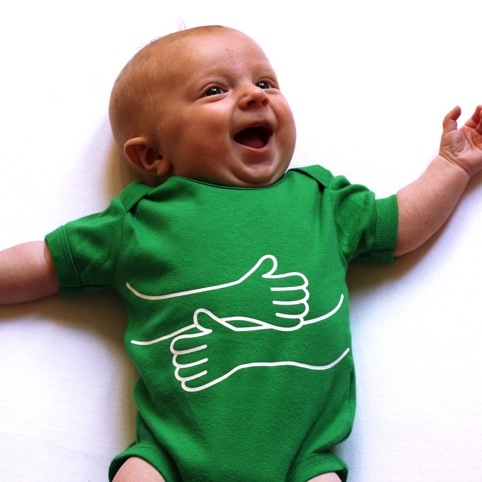 Hugs All Round Baby Grow