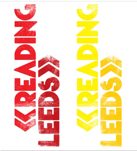 Reading and Leeds festival identity