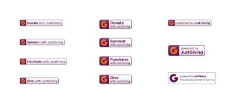Range of button icons