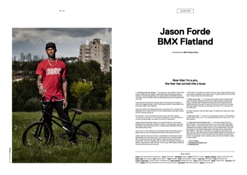 Jason Forde, BMX Flatland