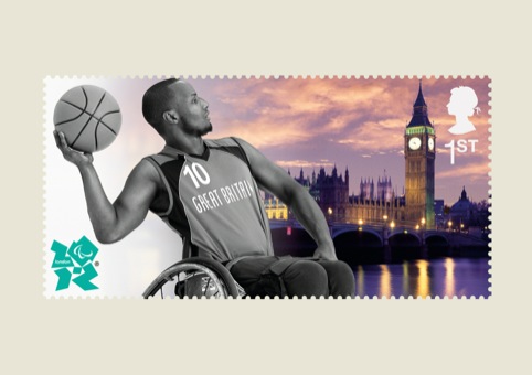 Paralympics Stampcards Basketball