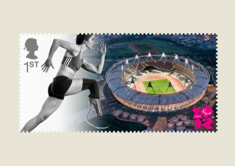 Paralympics Stampcards Running