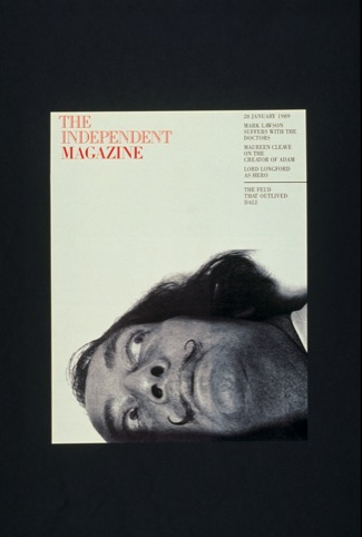 Independent Magazine cover, by Derek Birdsall