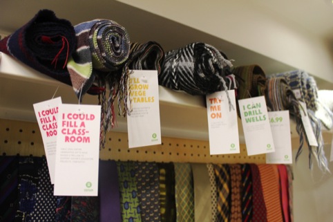 Point of sale work by Start JG based on new Wolff Olins designed brand