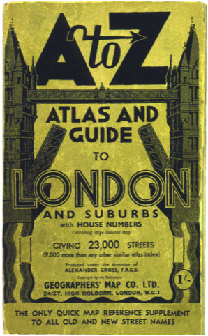 1936 London A-Z