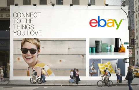 New eBay identity on ads