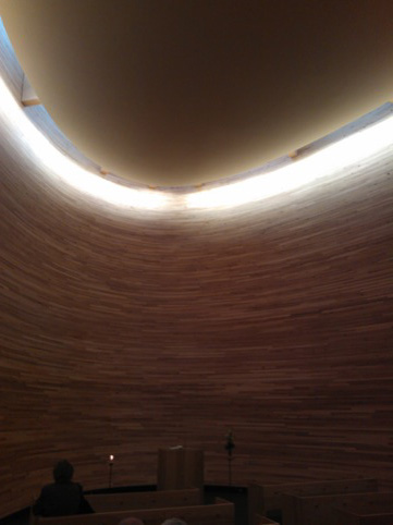 Interior of the Chapel of Silence