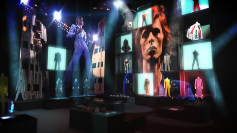 Concept visulaisation for David Bowie Is by 59 Productions