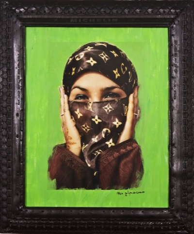 Hassan Hajjaj, Saida in Green, 2000