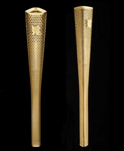 London Olympic Torch by Edward Barber and Jay Osgerby