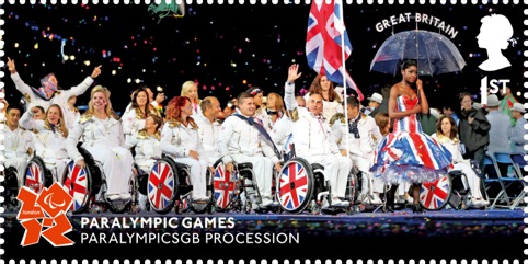 Paralympic Memories 1st class stamps