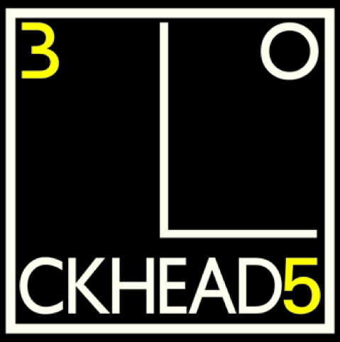 The Blockheads 35th logo