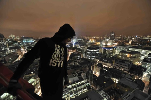 Climbing the New Court Development, 2009 Bradley Garrett, Urban Exploration