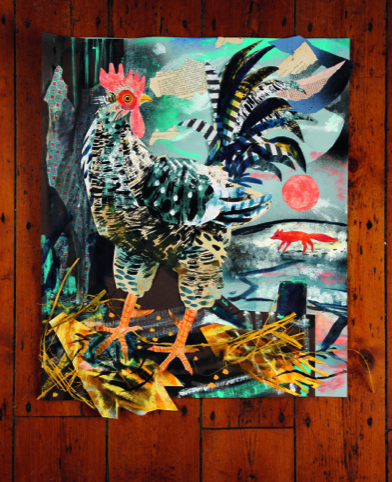 Mark Hearld, Barred Cockerel