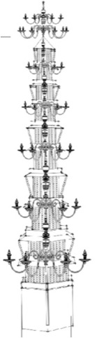 Chandelier Pagoda