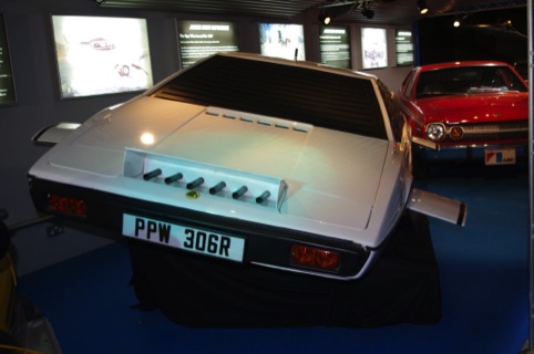 The Lotus Esprit, as driven in The Spy Who Loved Me