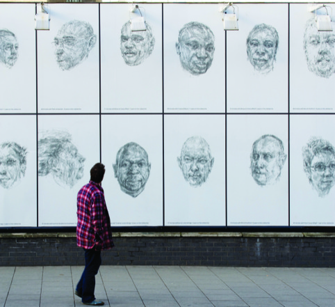 Dryden Goodwin Linear, 2010 for the Jubilee line