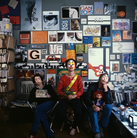 Ken Garland Associates in the studio, 1982