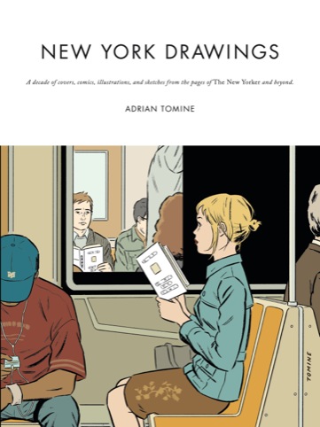 New York Drawings cover, Adrian Tomine