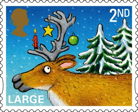 The Royal Mail's Large 2nd class stamp 