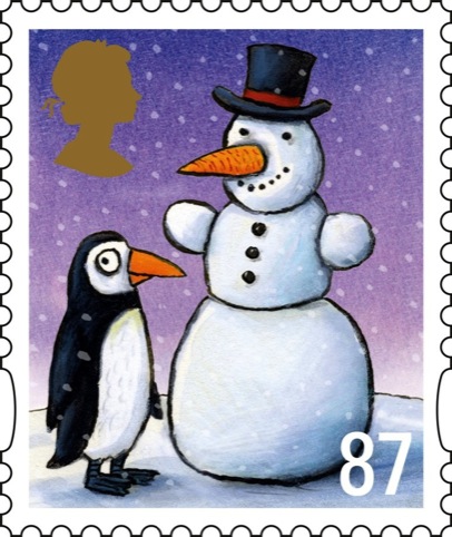 The Royal Mail's 87p stamp 