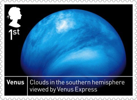 Royal mail Space Science Venus 1st Class 