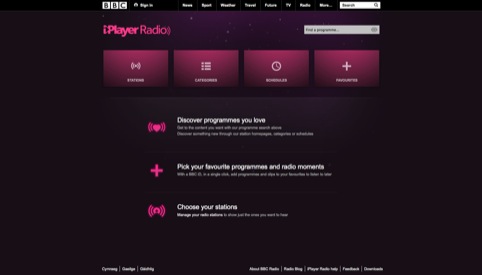 BBC Radio Homepage