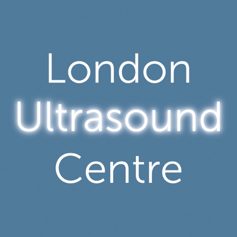 London Ultrasound Centre logo in blue