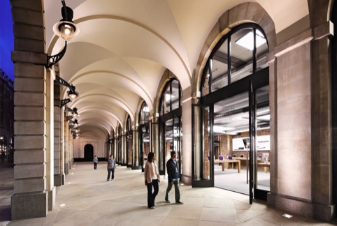 The Apple Store in London's Covent Garden