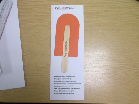 Lewis Silkin Newsnotes publication