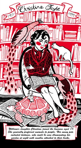 Christina Foyle, by Karrie Fransman