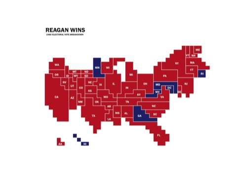 1980 electoral map