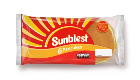 Sunblest pancakes