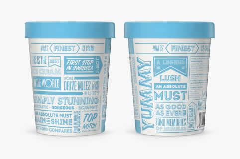 Joe's ice-cream tubs