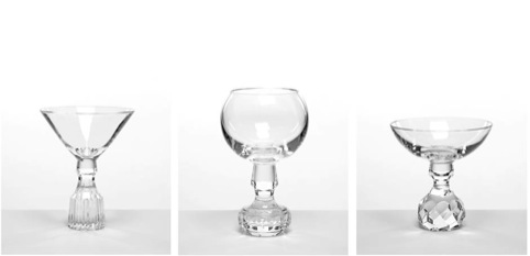 Lee Broom's Half-Cut glassware range