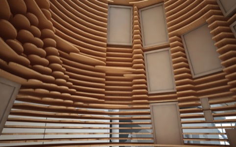Marine pod interior
