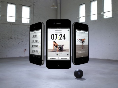 Nike Training Club app, by AKQA