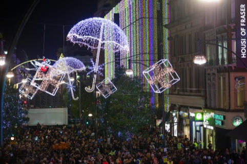 Oxford Street Christmas lights