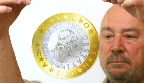 Miljenko Licul, Design for the Slovenian Euro, 2006