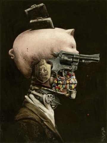 Portrait of Crime, Santiago Caruso