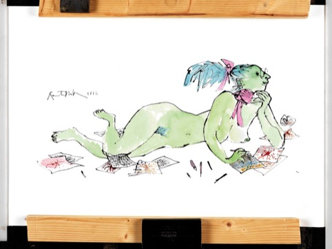 Quentin Blake's cover design