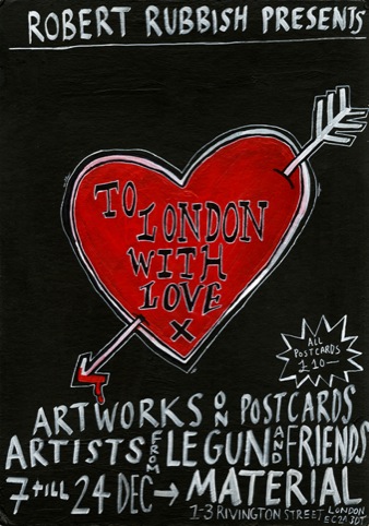 To London With Love flyer