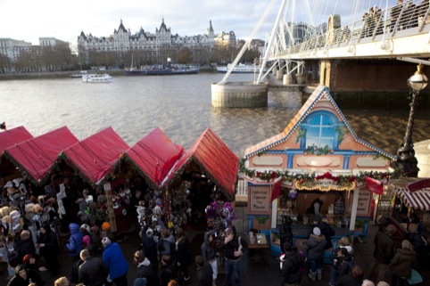 Last year's Southbank Centre Christmas Market 