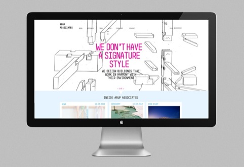 The Arup Associates website