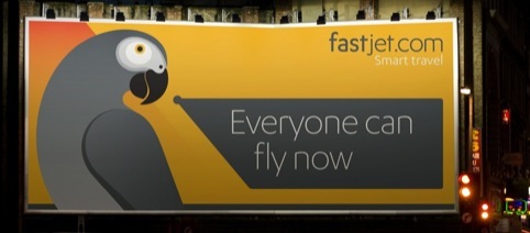 FastJet advertising