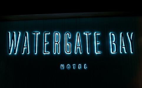 Watergate Bay hotel identity