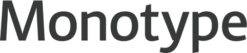 The new Monotype logo